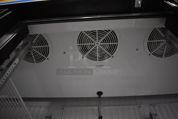 True GDM-72F Metal Commercial 3 Door Reach In Freezer Merchandiser w/ Poly Coated Racks. 115/208/230 Volts, 1 Phase. 78x32x82 - Image 8 of 8