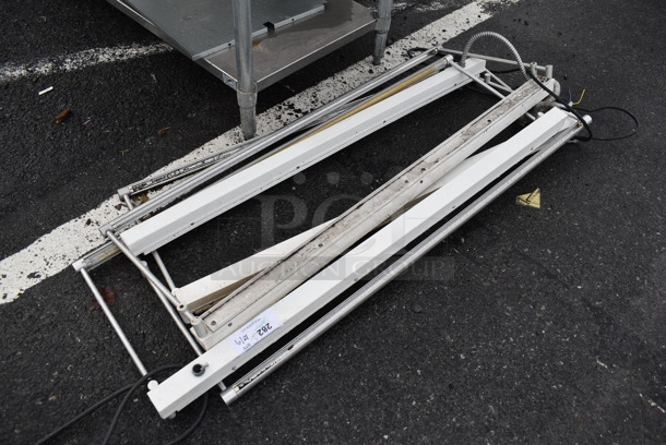 ALL ONE MONEY! Lot of 4 Metal Light Frames for Signs. 48x18x4 - Image 2 of 3