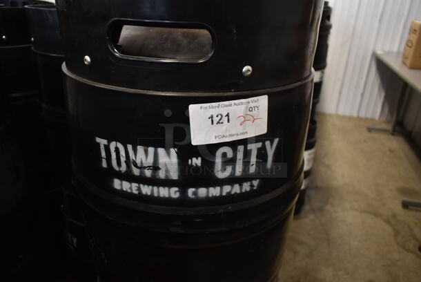 22 Black Half Size Barrel Kegs. 22 Times Your Bid! - Image 4 of 5