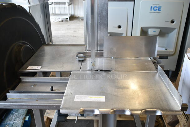2015 Hobart 6801 Metal Commercial Floor Style Electric Powered Band Meat Saw. 200-230 Volts, 3 Phase.  - Image 5 of 10