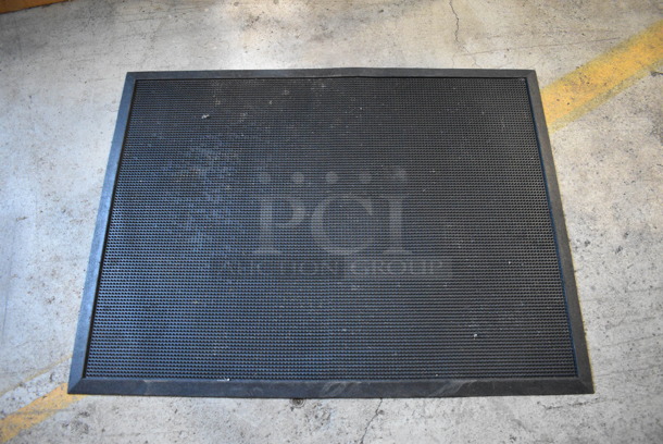 Black Floor Mat. 47x35.5