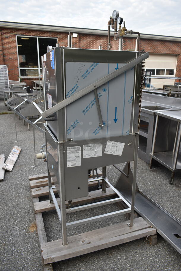 BRAND NEW! Insinger 50-20N2 ENERGY STAR Stainless Steel Commercial Straight Pass Through Dishwasher w/ Tank. 440 Volts, 3 Phase.  - Image 2 of 12