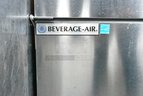 Beverage Air SM49N Stainless Steel Commercial Milk Cooler on Commercial Casters. 115 Volts, 1 Phase.  - Image 3 of 7
