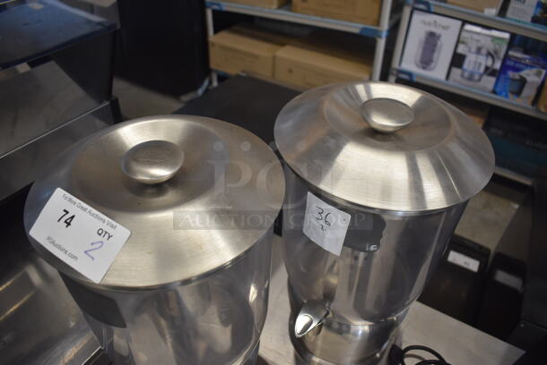 2 Metal and Poly Countertop Beverage Holder Dispensers. 11x13x21. 2 Times Your Bid! - Image 4 of 5