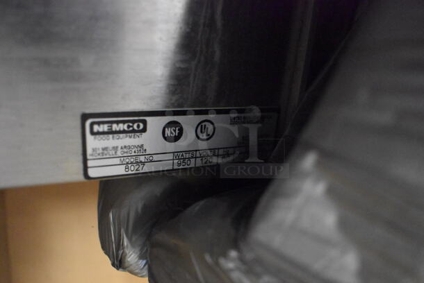 Nemco 8027 Stainless Steel Commercial Countertop Hot Dog Roller. 120 Volts, 1 Phase. 22x18x9. Tested and Gets Warm But Rollers Do Not Move - Image 6 of 6
