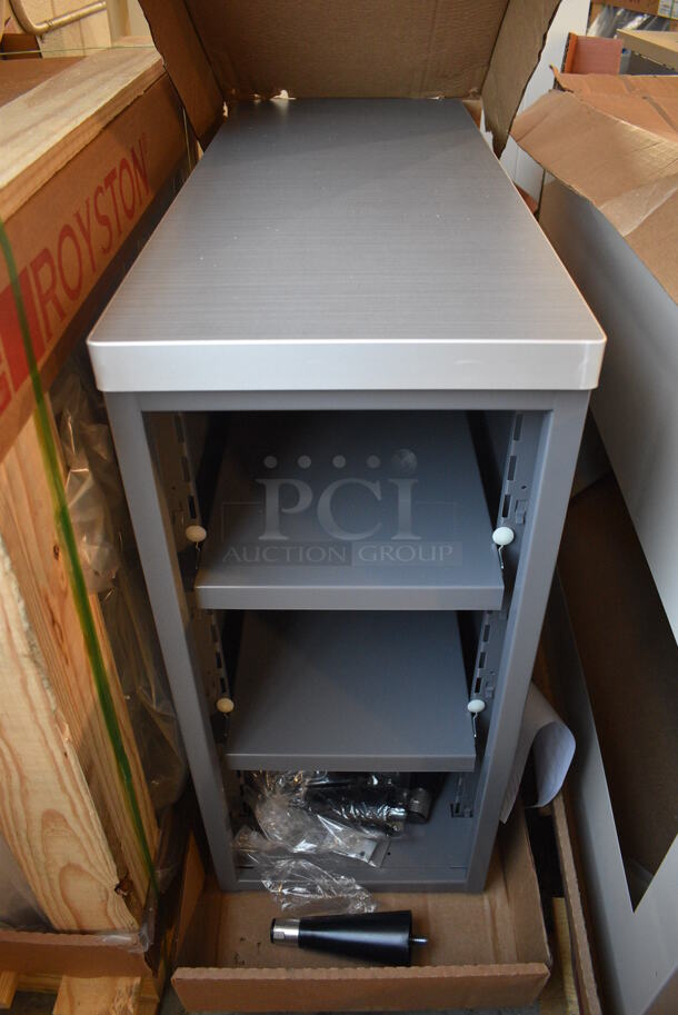 BRAND NEW IN CRATE! Royston 62102802-004 Metal Counter. 12x29x27