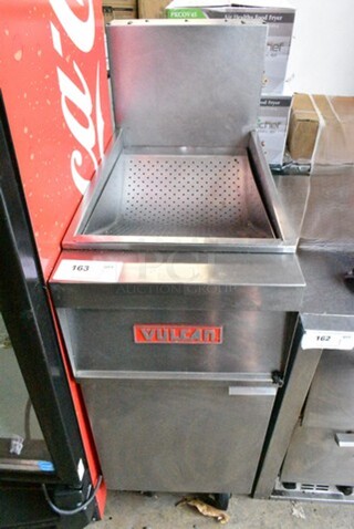 Vulcan Stainless Steel Commercial Dumping Station on Commercial Casters. 