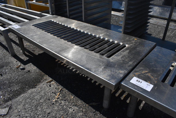 Metal Commercial Dunnage Rack. 48x24x11.5 - Image 3 of 3