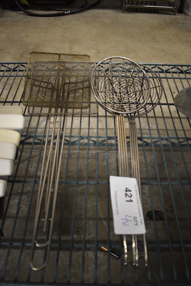 4 Metal Skimmers. Includes 19". 4 Times Your Bid! - Image 1 of 2