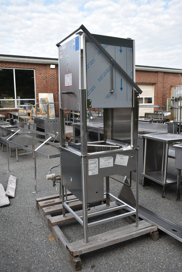 BRAND NEW! Insinger 50-20N2 ENERGY STAR Stainless Steel Commercial Straight Pass Through Dishwasher w/ Tank. 440 Volts, 3 Phase.  - Image 11 of 12