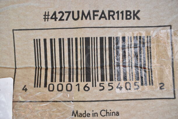 3 BRAND NEW! Lancaster Table & Seating 427UMFAR11BK Black Patio Umbrellas. 3 Times Your Bid! - Image 4 of 4