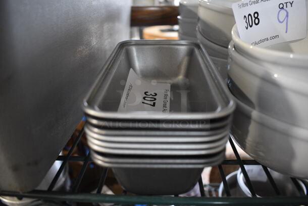 8 Metal Baking Pans. 6.25x3.5x1.5. 8 Times Your Bid!