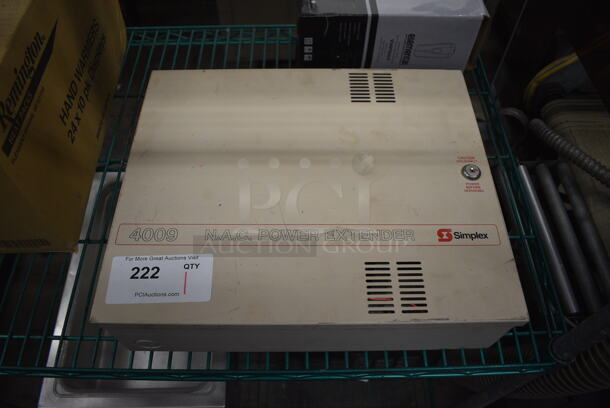 Simplex 4009 NAC Power Extender. 14x16.5x4.5 - Image 1 of 3