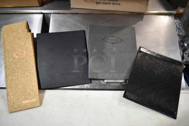 ALL ONE MONEY! Lot of Menu Holders and Binders - Image 1 of 12