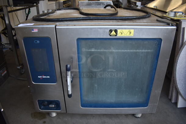 Alto Shaam CTP7-20E Stainless Steel Commercial Electric Powered Combi Convection Oven. 208-240 Volts, 3 Phase. 44x40x38