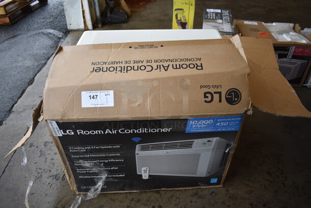 BRAND NEW SCRATCH AND DENT! LG LW1022ERSM Window Mount Air Conditioner. 115 Volts, 1 Phase. 24x22x17 - Image 7 of 7