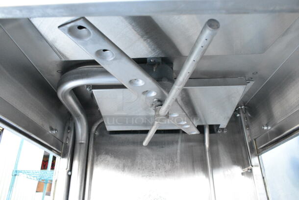 Hobart AM18 Stainless Steel Straight Pass Through Dishwasher. 208 Volts, 3 Phase.  - Image 5 of 6