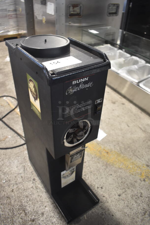 Bunn G3 BLACK Metal Commercial Countertop Coffee Bean Grinder. 120 Volts, 1 Phase. Tested and Working! - Image 2 of 4