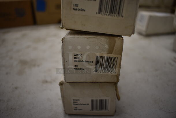 36 BRAND NEW IN BOX! Winco 0030-01 Stainless Steel Shangrila Tea Spoons. 6". 36 Times Your Bid! - Image 4 of 4