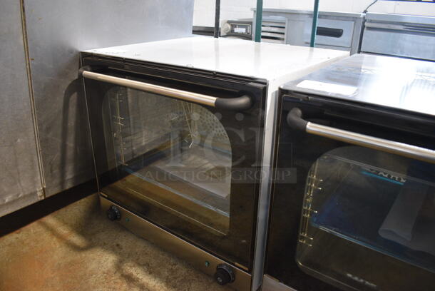 BRAND NEW! Perspective Model EB-1AE Stainless Steel Commercial Countertop Electric Powered Convection Oven w/ View Through Door and Metal Oven Racks. 220 Volts, 1 Phase. 23.5x23x22 - Image 2 of 5