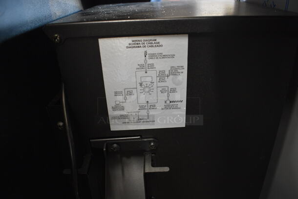 Backyard Pro PL2030 Metal Floor Style Outdoor Portable Wood-Fire Pellet Grill and Smoker Grill on Commercial Casters. Used a Few Times at Trade Show. 54x24x45. Tested and Working! - Image 10 of 10