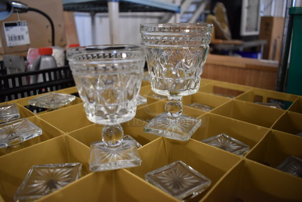 ALL ONE MONEY! Lot of 9 Caddies of Various Glasses Including Ceramic Mugs and Glass Stemware - Image 6 of 12