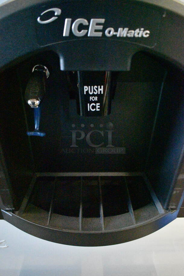 BRAND NEW SCRATCH AND DENT! 2024 Ice-O-Matic CD40130 Stainless Steel 30" Wide Hotel Ice and Water Dispenser 180 lb. Capacity. 115 Volts, 1 Phase.  - Image 4 of 9