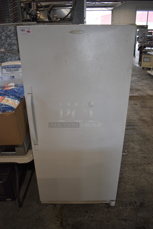 Frigidaire Model FFU2124DW10 Single Door Reach In Freezer. 115 Volts, 1 Phase. 32x31x71. Tested and Working!