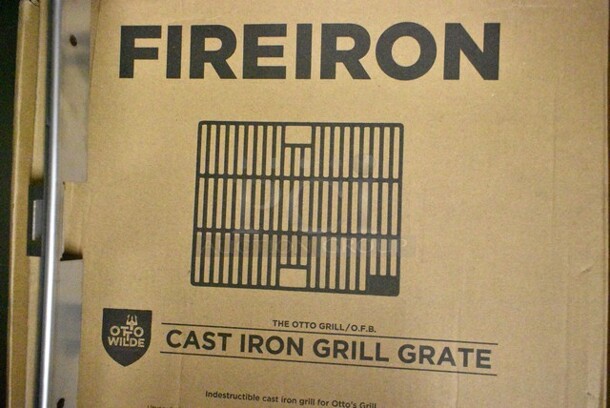 Otto Wilde 41233 Stainless Steel Commercial Countertop Propane Gas Powered Otto Grill. 16,250 BTU.  - Image 8 of 10