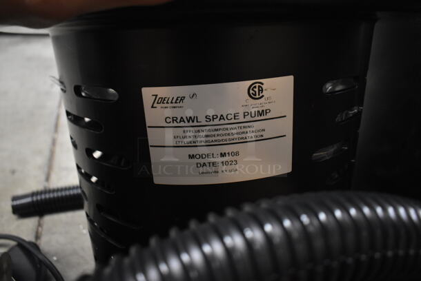 BRAND NEW SCRATCH AND DENT! 2023 Zoeller M108 Crawl Space Pump.  - Image 4 of 4