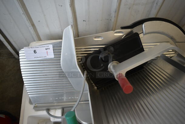 2016 Bizerba GSP H Stainless Steel Commercial Countertop Meat Slicer. 120 Volts, 1 Phase. Tested and Does Not Power On - Image 6 of 10
