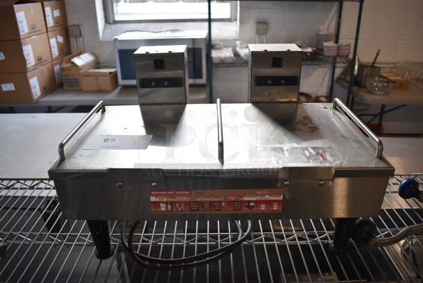 Bunn Model 2SH STAND Stainless Steel Commercial Countertop Server Stand. 120 Volts, 1 Phase. 11x3.5x6