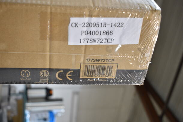 2 BRAND NEW IN BOX! ServIt 423SWI72 / Avantco 177SW72TCP Stainless Steel Commercial 72" High Wattage Strip Warmer. 120 Volts, 1 Phase. 2 Times Your Bid! - Image 4 of 4