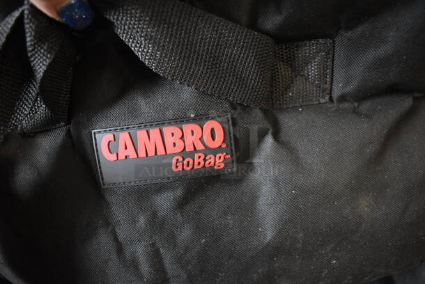 3 Various Black Poly Insulated Food Carrying Delivery Bags. Includes 21x12x11. 3 Times Your Bid! - Image 5 of 5