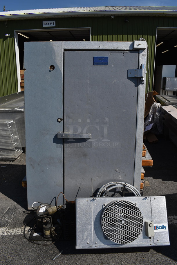 Vollrath 56745 4'x6'x6' Walk In Cooler With Bally Unit Fan BLP107MAS1BTD6N 115V, 1 Phase And Tecumsah Compressor AE234-AS-668-A2, AEA4440AXA. 100-115V.