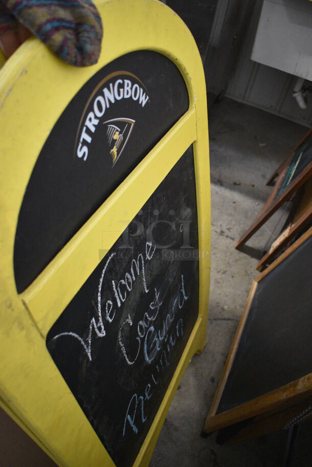Strongbow Double Sided A Frame Sidewalk Sign. 24x4x42 - Image 3 of 3
