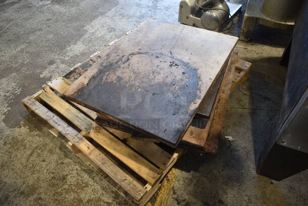 2 Bari Stainless Steel Commercial Gas Powered Single Deck Pizza Oven w/ Cooking Stones. 2 Times Your Bid! - Image 10 of 11