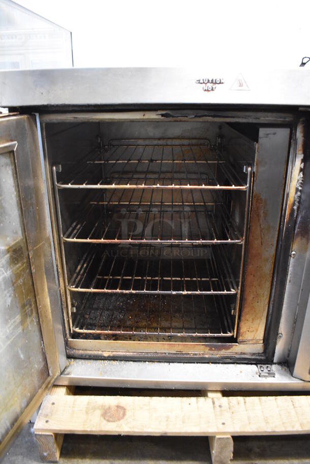 Tim Hortons Stainless Steel Commercial Electric Powered Half Size Convection Oven w/ View Through Door. 208-230 Volts. 31x32x26 - Image 7 of 8