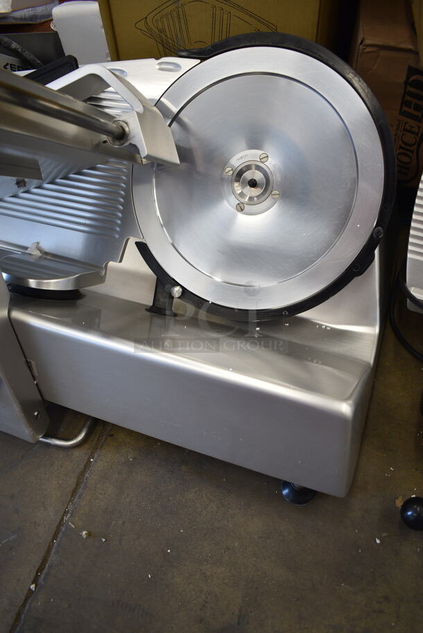 2019 Bizerba GSP H Stainless Steel Commercial Countertop Meat Slicer. 120 Volts, 1 Phase. Tested and Working! - Image 2 of 7