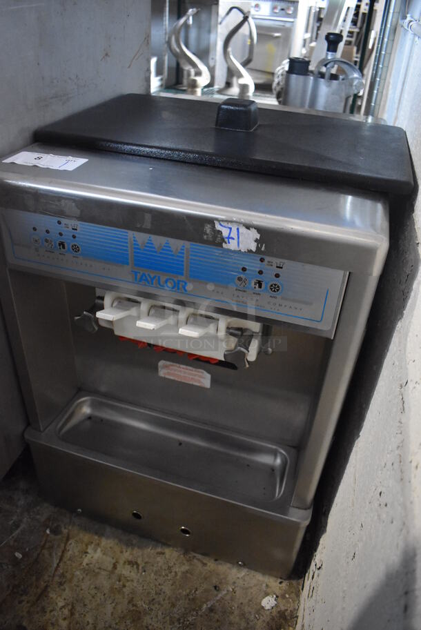 2011 Taylor 161-27 Stainless Steel Commercial Countertop Air Cooled 2 Flavor w/ Twist Soft Serve Ice Cream Machine. 20x26x27 - Image 5 of 10