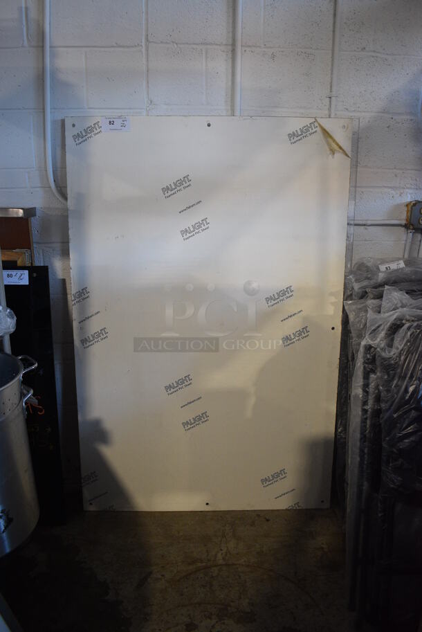2 Various Sheets of Plexiglass. Includes 60x40. 2 Times Your Bid!