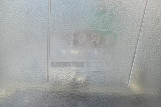 ALL ONE MONEY! Lot of 2 Clear Poly Bins and 2 Napkin Dispensers.  - Image 7 of 8