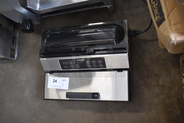 Vacpak-it 186VME12SS Stainless Steel Commercial Countertop Sealer. 120 Volts, 1 Phase. 15.5x13x6.5. Tested and Working! - Image 5 of 7