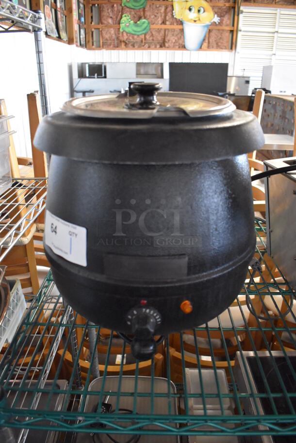 Glenray Metal Commercial Countertop Soup Kettle Food Warmer. 120 Volts, 1 Phase. 12x12x14. Tested and Working!