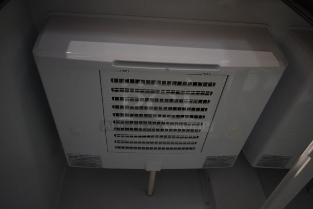 BRAND NEW SCRATCH AND DENT! Beverage Air MT49-1-SD ENERGY STAR Metal Commercial 2 Door Reach In Cooler Merchandiser. Stock Picture Used as Gallery. 115 Volts, 1 Phase. Tested and Working! - Image 6 of 8