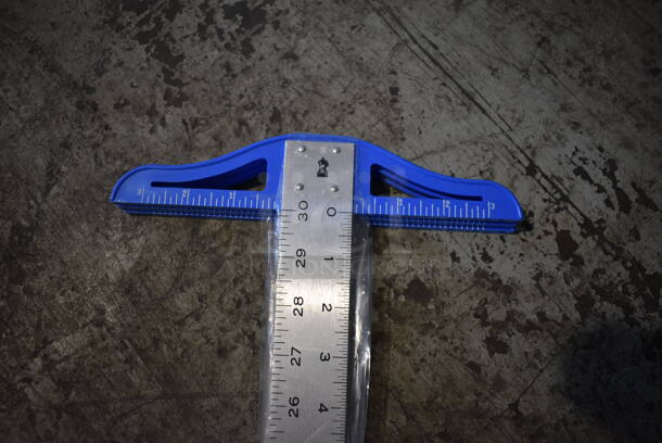 12 BRAND NEW! Alvin CBT30 Stainless Steel Professional T Square. 9x32. 12 Times Your Bid! - Image 2 of 4