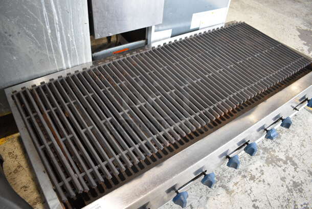 Blue Flame Stainless Steel Commercial Countertop Electric Powered Charbroiler Grill. 208 Volts, 3 Phase. 60.5x29x14 - Image 5 of 6