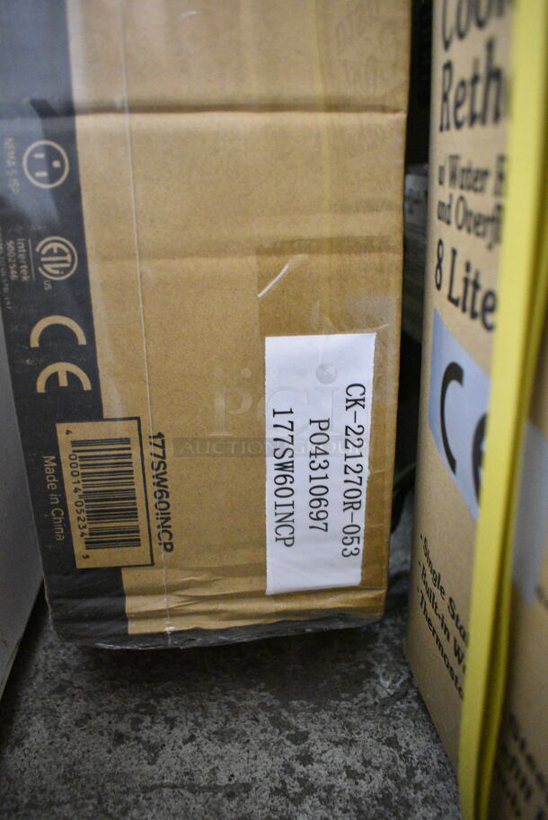 2 BRAND NEW IN BOX! ServIt 423SWI60CP / Avantco 177SW60INCP Stainless Steel Commercial 60" Heat Strip. 120 Volts, 1 Phase. 2 Times Your Bid! - Image 3 of 4