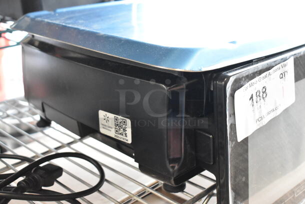 BRAND NEW SCRATCH AND DENT! Hobart HTi Metal Countertop Scale w/ Label Printer.  120/208-240 Volts, 1 Phase. Tested and Working! - Image 5 of 7