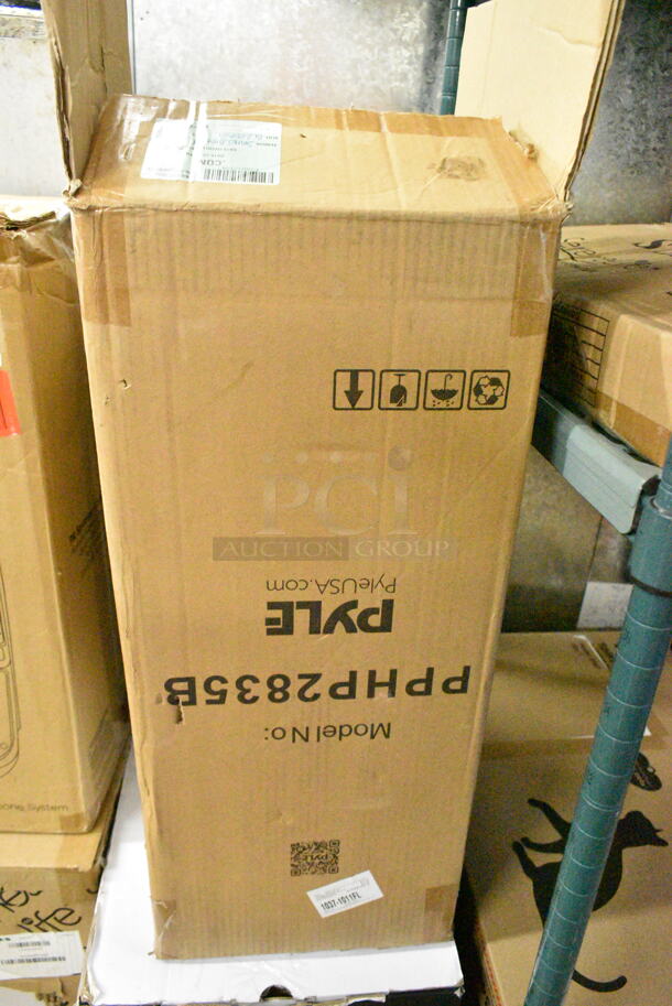 2 IN ORIGINAL BOX! Pyle PPHP2835B Portable Bluetooth PA Speaker System. 2 Times Your Bid!  - Image 3 of 8